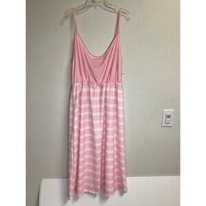 Sweet Southern Smocks Girl's Pink and Striped Maxi Dress‎ Size XL